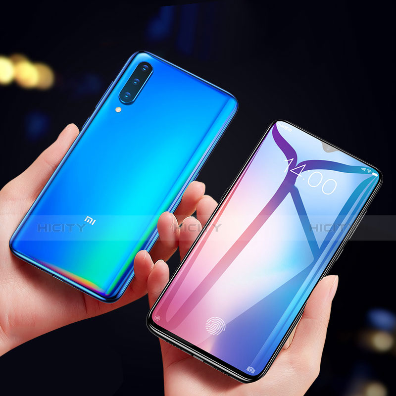 Schutzfolie Full Coverage Displayschutzfolie Panzerfolie Gehärtetes Glas Glasfolie Skins zum Aufkleben Panzerglas F07 für Xiaomi Mi 9 SE Schwarz