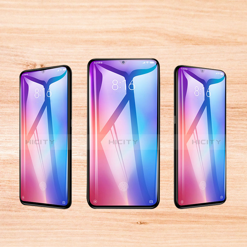 Schutzfolie Full Coverage Displayschutzfolie Panzerfolie Gehärtetes Glas Glasfolie Skins zum Aufkleben Panzerglas F07 für Xiaomi Mi 9 SE Schwarz