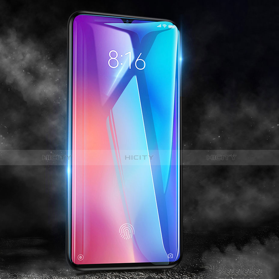 Schutzfolie Full Coverage Displayschutzfolie Panzerfolie Gehärtetes Glas Glasfolie Skins zum Aufkleben Panzerglas F07 für Xiaomi Mi 9 SE Schwarz