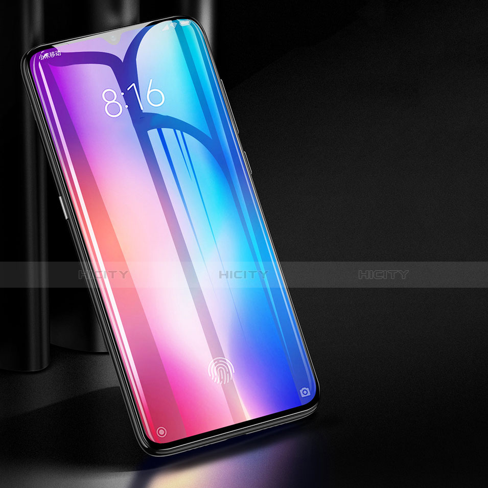 Schutzfolie Full Coverage Displayschutzfolie Panzerfolie Gehärtetes Glas Glasfolie Skins zum Aufkleben Panzerglas F07 für Xiaomi Mi 9 SE Schwarz