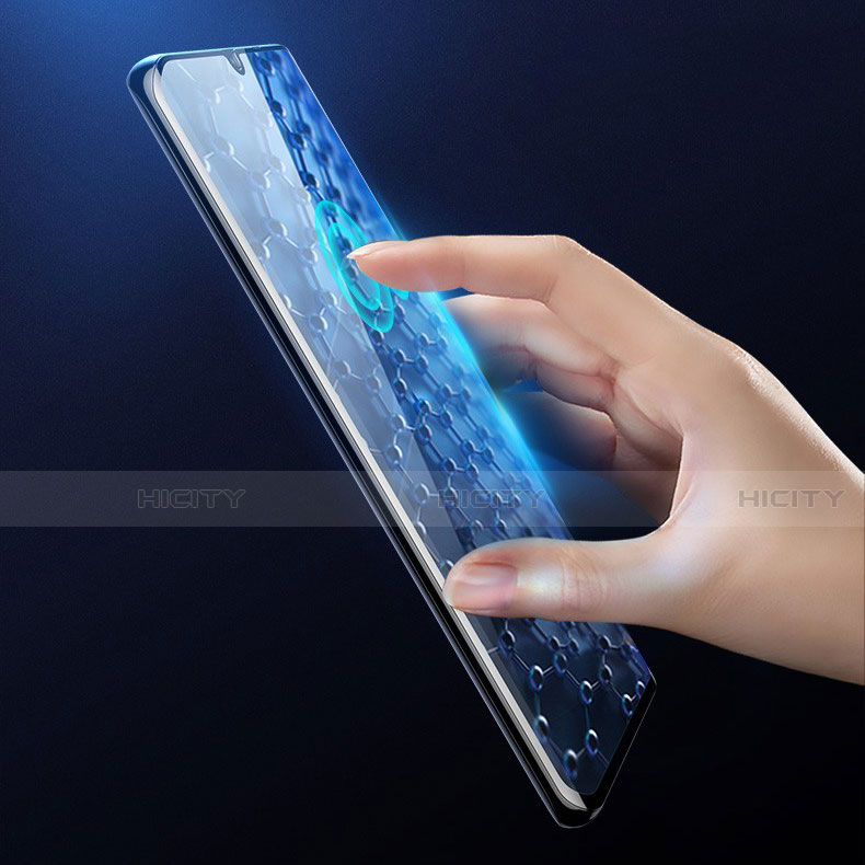 Schutzfolie Full Coverage Displayschutzfolie Panzerfolie Gehärtetes Glas Glasfolie Skins zum Aufkleben Panzerglas F07 für Xiaomi Mi Note 10 Pro Schwarz