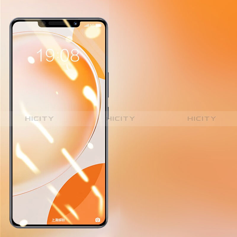 Schutzfolie Full Coverage Displayschutzfolie Panzerfolie Gehärtetes Glas Glasfolie Skins zum Aufkleben Panzerglas F08 für Huawei Nova Y91 Schwarz