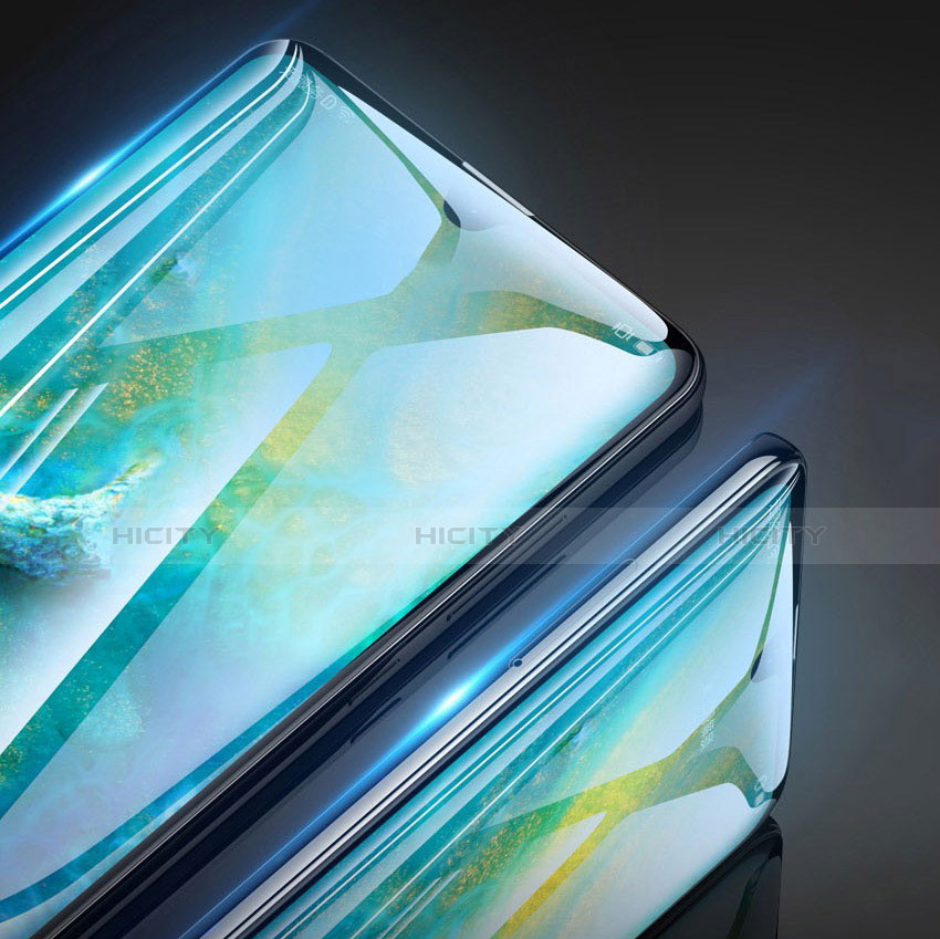 Schutzfolie Full Coverage Displayschutzfolie Panzerfolie Gehärtetes Glas Glasfolie Skins zum Aufkleben Panzerglas F08 für Huawei P30 Pro Schwarz