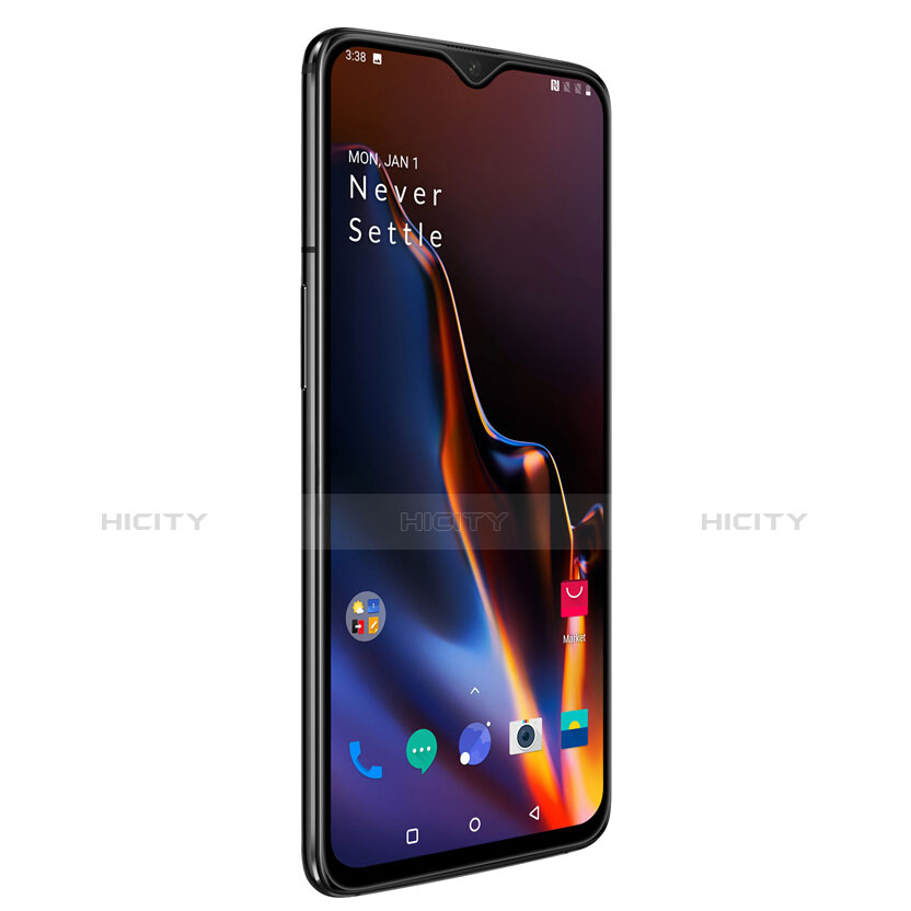 Schutzfolie Full Coverage Displayschutzfolie Panzerfolie Gehärtetes Glas Glasfolie Skins zum Aufkleben Panzerglas F08 für OnePlus 6T Schwarz