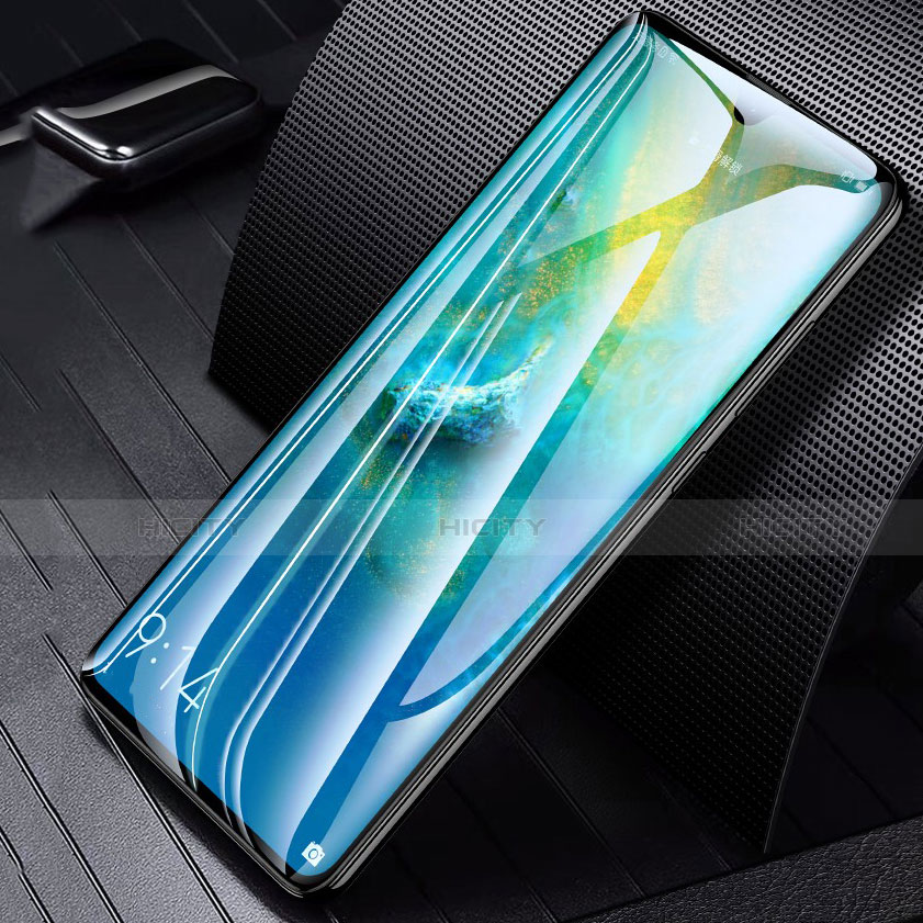 Schutzfolie Full Coverage Displayschutzfolie Panzerfolie Gehärtetes Glas Glasfolie Skins zum Aufkleben Panzerglas F08 für Xiaomi Mi Note 10 Pro Schwarz