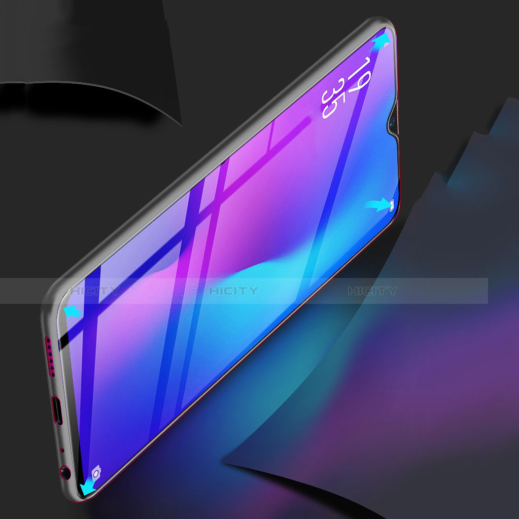 Schutzfolie Full Coverage Displayschutzfolie Panzerfolie Gehärtetes Glas Glasfolie Skins zum Aufkleben Panzerglas F10 für Xiaomi Redmi Note 7 Pro Schwarz