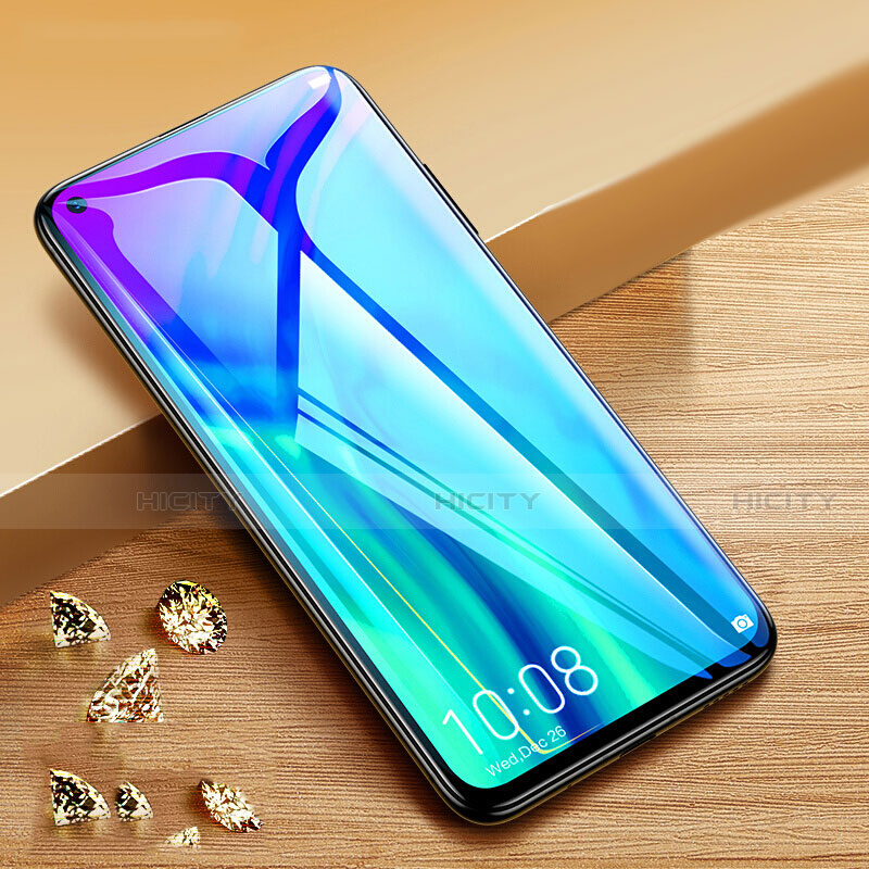 Schutzfolie Full Coverage Displayschutzfolie Panzerfolie Gehärtetes Glas Glasfolie Skins zum Aufkleben Panzerglas für Huawei Honor 20 Pro Schwarz