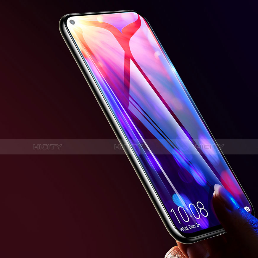 Schutzfolie Full Coverage Displayschutzfolie Panzerfolie Gehärtetes Glas Glasfolie Skins zum Aufkleben Panzerglas für Huawei Honor View 20 Schwarz