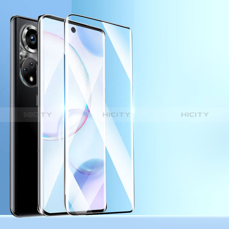 Schutzfolie Full Coverage Displayschutzfolie Panzerfolie Gehärtetes Glas Glasfolie Skins zum Aufkleben Panzerglas für Huawei Nova 9 Schwarz