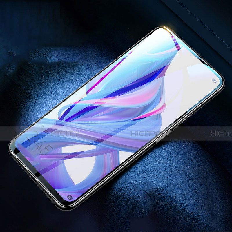 Schutzfolie Full Coverage Displayschutzfolie Panzerfolie Gehärtetes Glas Glasfolie Skins zum Aufkleben Panzerglas für Huawei P Smart Z (2019) Schwarz