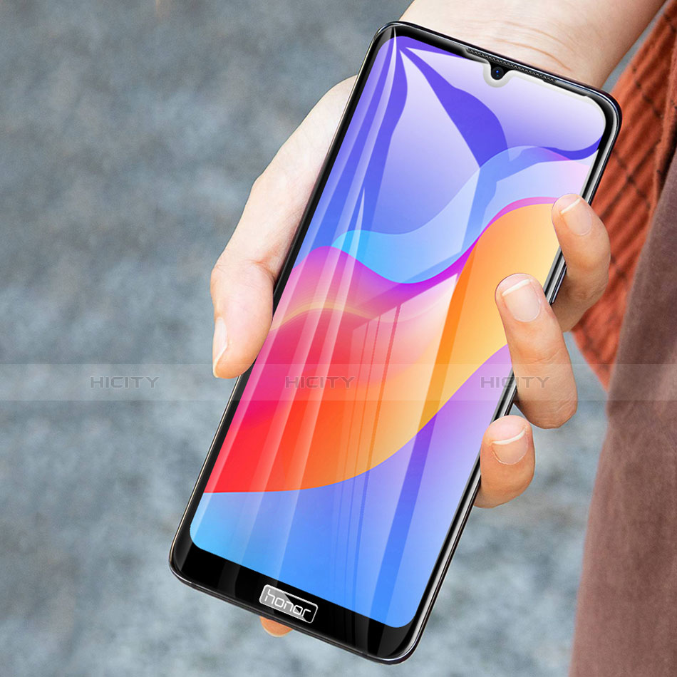 Schutzfolie Full Coverage Displayschutzfolie Panzerfolie Gehärtetes Glas Glasfolie Skins zum Aufkleben Panzerglas für Huawei Y6 Prime (2019) Schwarz