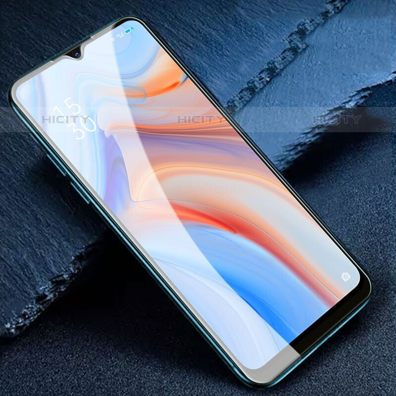 Schutzfolie Full Coverage Displayschutzfolie Panzerfolie Gehärtetes Glas Glasfolie Skins zum Aufkleben Panzerglas für OnePlus Nord N20 SE Schwarz