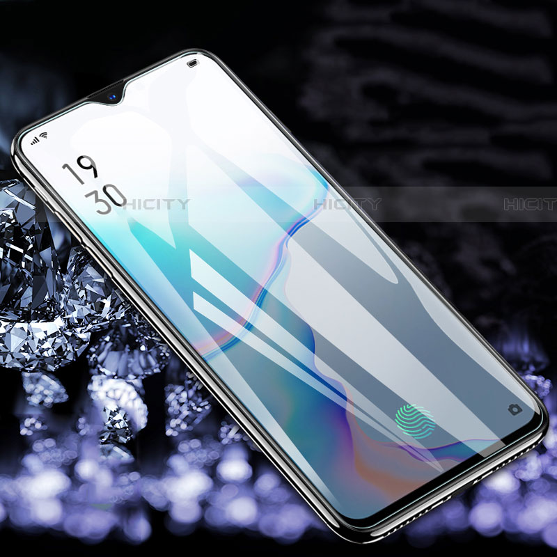 Schutzfolie Full Coverage Displayschutzfolie Panzerfolie Gehärtetes Glas Glasfolie Skins zum Aufkleben Panzerglas für Oppo K5 Schwarz