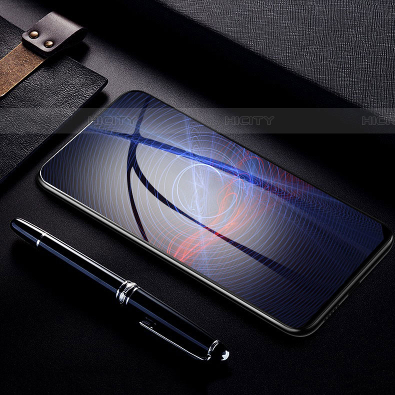 Schutzfolie Full Coverage Displayschutzfolie Panzerfolie Gehärtetes Glas Glasfolie Skins zum Aufkleben Panzerglas für Samsung Galaxy A52 4G Schwarz