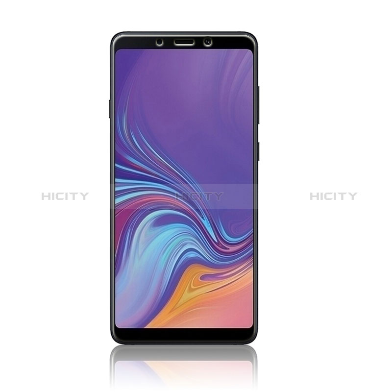 Schutzfolie Full Coverage Displayschutzfolie Panzerfolie Gehärtetes Glas Glasfolie Skins zum Aufkleben Panzerglas für Samsung Galaxy A9 (2018) A920 Schwarz