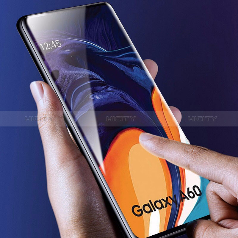 Schutzfolie Full Coverage Displayschutzfolie Panzerfolie Gehärtetes Glas Glasfolie Skins zum Aufkleben Panzerglas für Samsung Galaxy M40 Schwarz groß