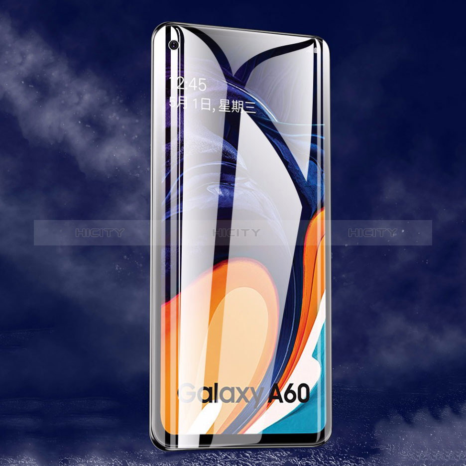 Schutzfolie Full Coverage Displayschutzfolie Panzerfolie Gehärtetes Glas Glasfolie Skins zum Aufkleben Panzerglas für Samsung Galaxy M40 Schwarz groß