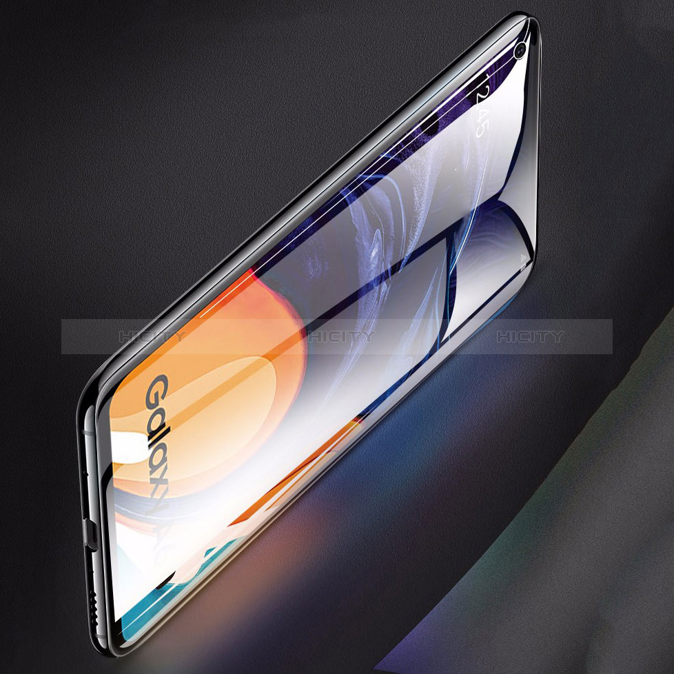 Schutzfolie Full Coverage Displayschutzfolie Panzerfolie Gehärtetes Glas Glasfolie Skins zum Aufkleben Panzerglas für Samsung Galaxy M40 Schwarz groß