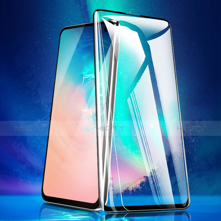 Schutzfolie Full Coverage Displayschutzfolie Panzerfolie Gehärtetes Glas Glasfolie Skins zum Aufkleben Panzerglas für Samsung Galaxy S10e Schwarz