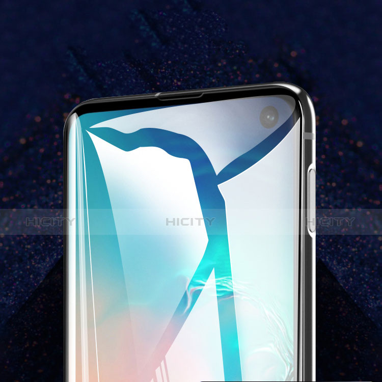 Schutzfolie Full Coverage Displayschutzfolie Panzerfolie Gehärtetes Glas Glasfolie Skins zum Aufkleben Panzerglas für Samsung Galaxy S10e Schwarz