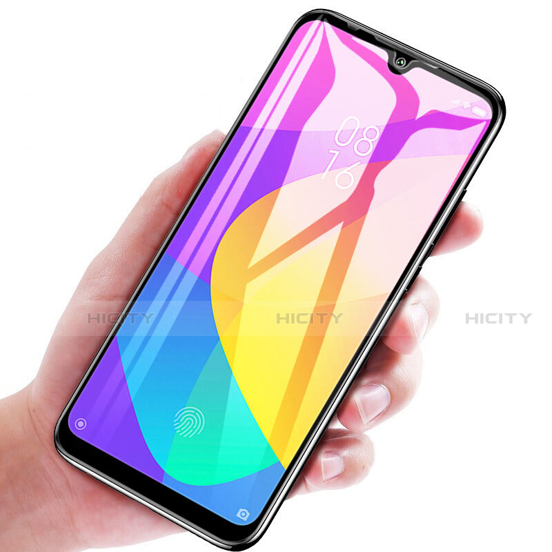 Schutzfolie Full Coverage Displayschutzfolie Panzerfolie Gehärtetes Glas Glasfolie Skins zum Aufkleben Panzerglas für Xiaomi CC9e Schwarz