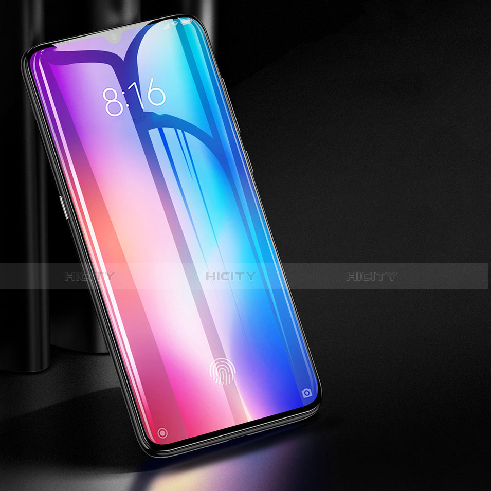 Schutzfolie Full Coverage Displayschutzfolie Panzerfolie Gehärtetes Glas Glasfolie Skins zum Aufkleben Panzerglas für Xiaomi Mi 9 Lite Schwarz