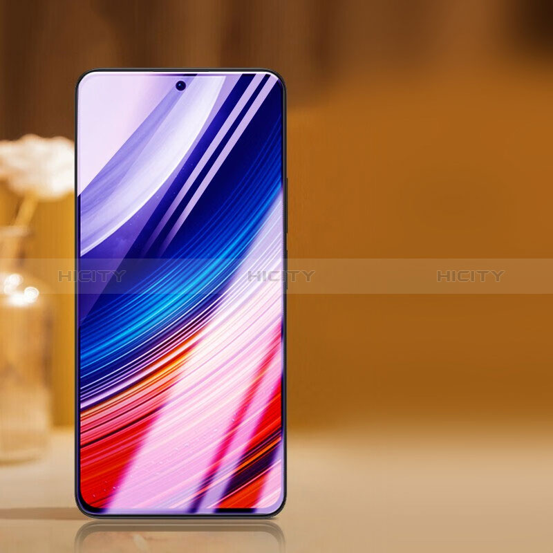 Schutzfolie Full Coverage Displayschutzfolie Panzerfolie Gehärtetes Glas Glasfolie Skins zum Aufkleben Panzerglas für Xiaomi Poco F4 5G Schwarz