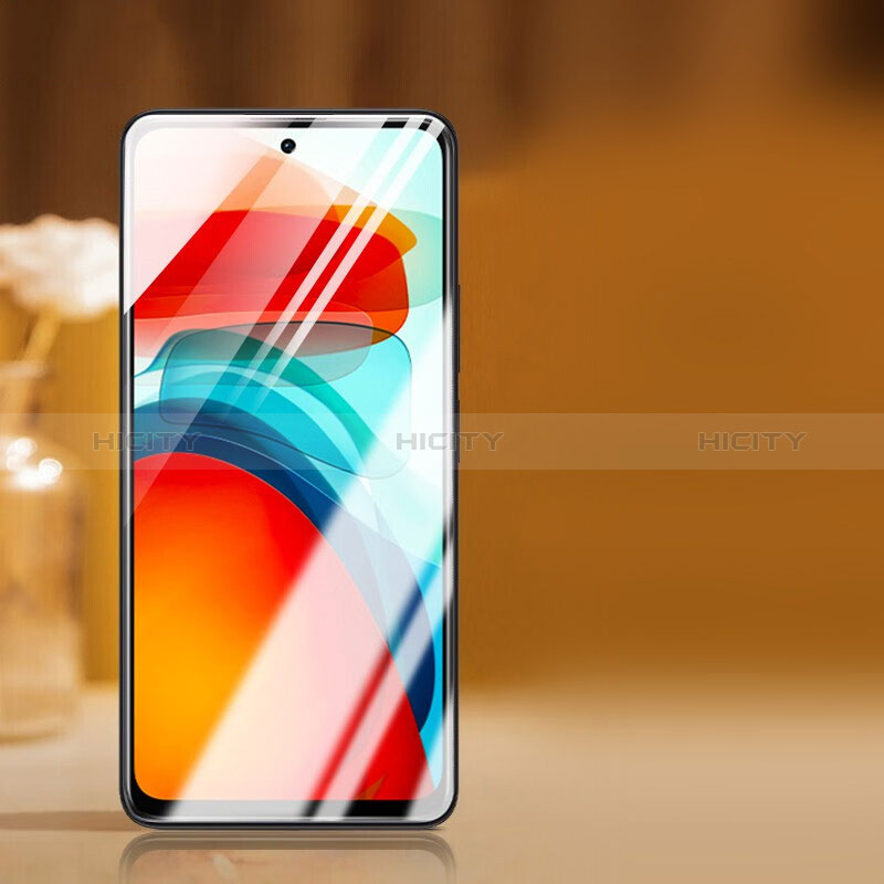 Schutzfolie Full Coverage Displayschutzfolie Panzerfolie Gehärtetes Glas Glasfolie Skins zum Aufkleben Panzerglas für Xiaomi Poco X3 GT 5G Schwarz