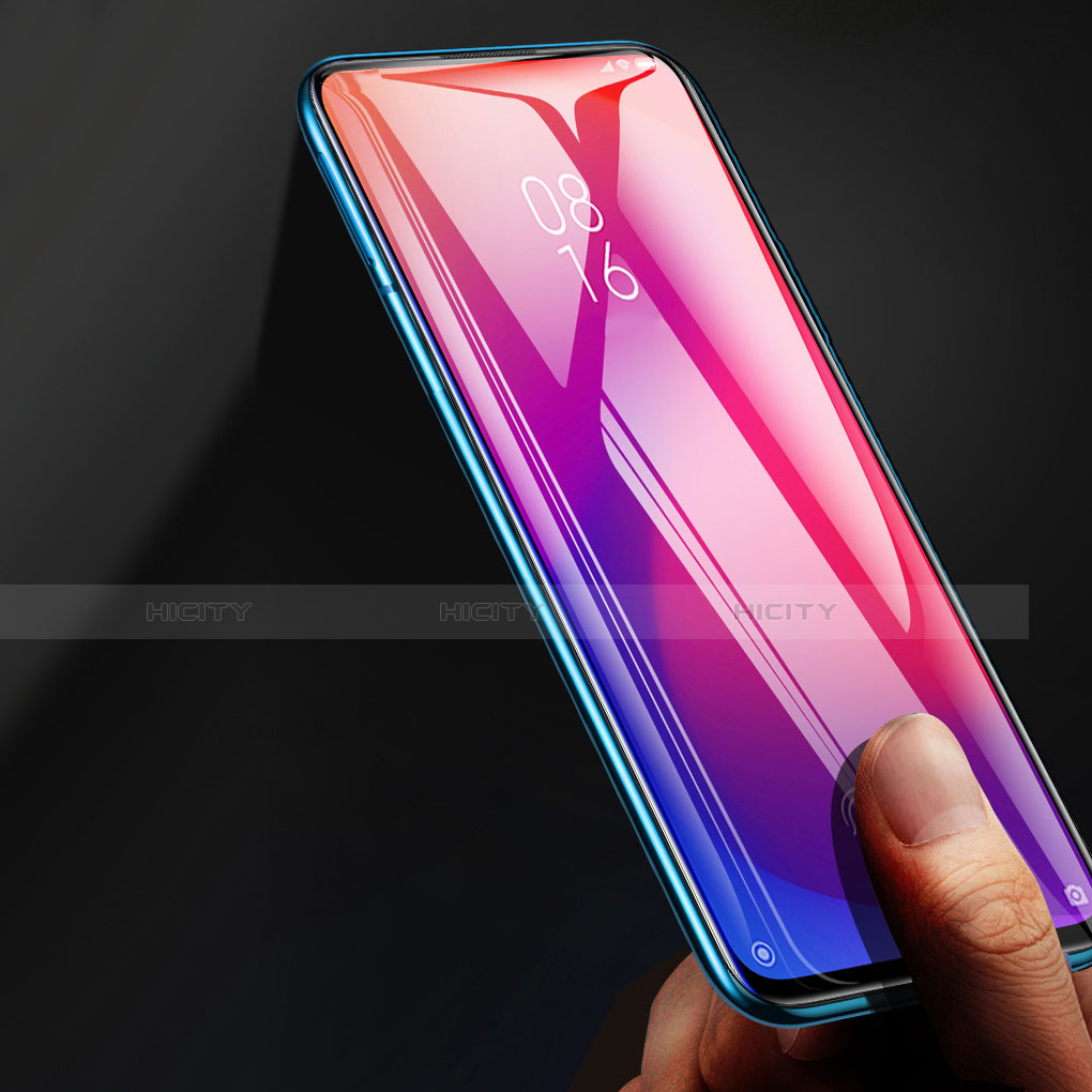 Schutzfolie Full Coverage Displayschutzfolie Panzerfolie Gehärtetes Glas Glasfolie Skins zum Aufkleben Panzerglas für Xiaomi Redmi K20 Pro Schwarz