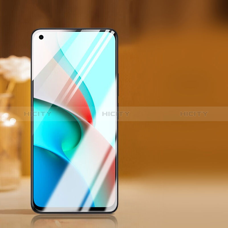 Schutzfolie Full Coverage Displayschutzfolie Panzerfolie Gehärtetes Glas Glasfolie Skins zum Aufkleben Panzerglas für Xiaomi Redmi Note 9 5G Schwarz