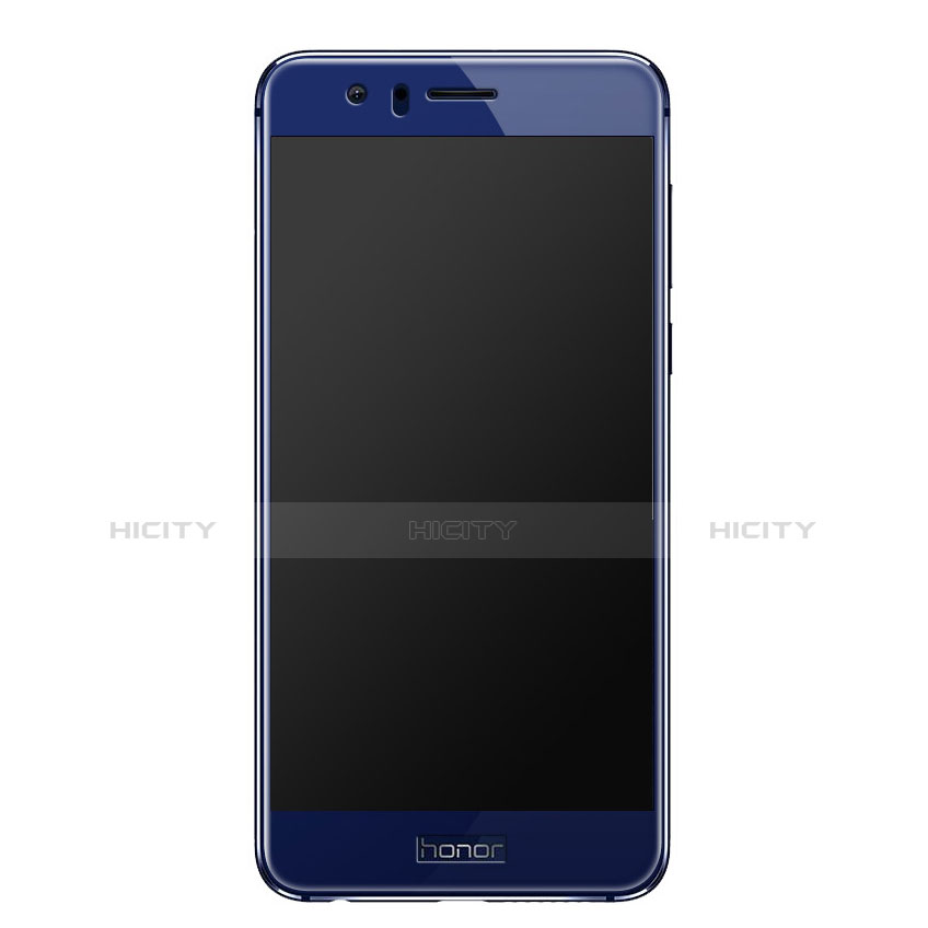 Schutzfolie Full Coverage Displayschutzfolie Panzerfolie Skins zum Aufkleben Gehärtetes Glas Glasfolie F02 für Huawei Honor 8 Blau