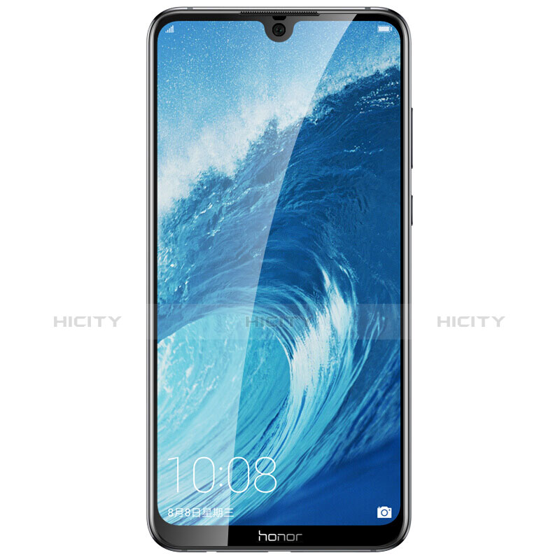 Schutzfolie Full Coverage Displayschutzfolie Panzerfolie Skins zum Aufkleben Gehärtetes Glas Glasfolie F02 für Huawei Honor 8X Max Schwarz