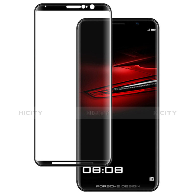 Schutzfolie Full Coverage Displayschutzfolie Panzerfolie Skins zum Aufkleben Gehärtetes Glas Glasfolie F02 für Huawei Mate RS Schwarz