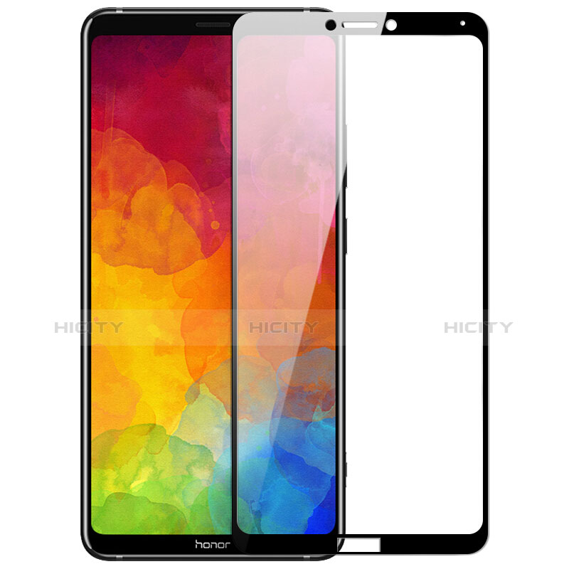 Schutzfolie Full Coverage Displayschutzfolie Panzerfolie Skins zum Aufkleben Gehärtetes Glas Glasfolie F03 für Huawei Honor Note 10 Schwarz