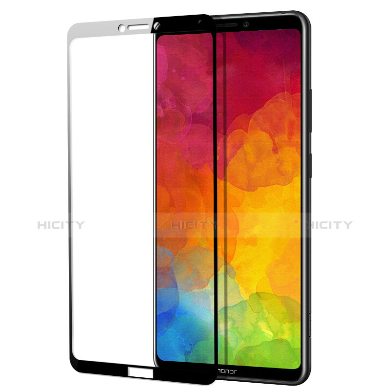 Schutzfolie Full Coverage Displayschutzfolie Panzerfolie Skins zum Aufkleben Gehärtetes Glas Glasfolie F03 für Huawei Honor Note 10 Schwarz