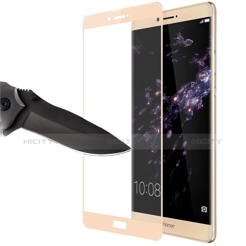 Schutzfolie Full Coverage Displayschutzfolie Panzerfolie Skins zum Aufkleben Gehärtetes Glas Glasfolie F03 für Huawei Honor Note 8 Gold