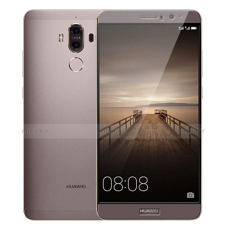 Schutzfolie Full Coverage Displayschutzfolie Panzerfolie Skins zum Aufkleben Gehärtetes Glas Glasfolie F03 für Huawei Mate 9 Braun