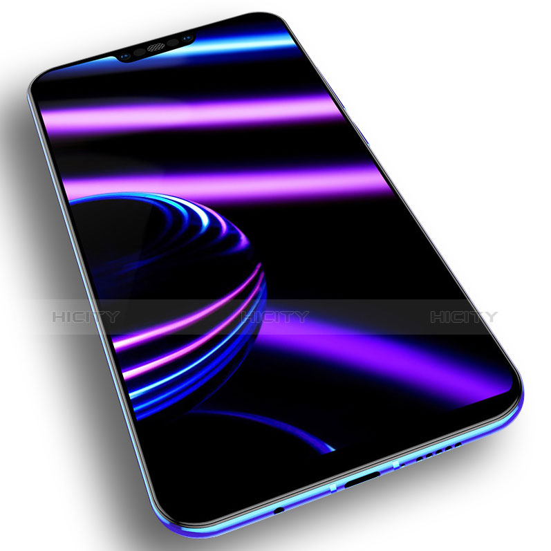 Schutzfolie Full Coverage Displayschutzfolie Panzerfolie Skins zum Aufkleben Gehärtetes Glas Glasfolie F03 für Huawei Nova 3 Schwarz