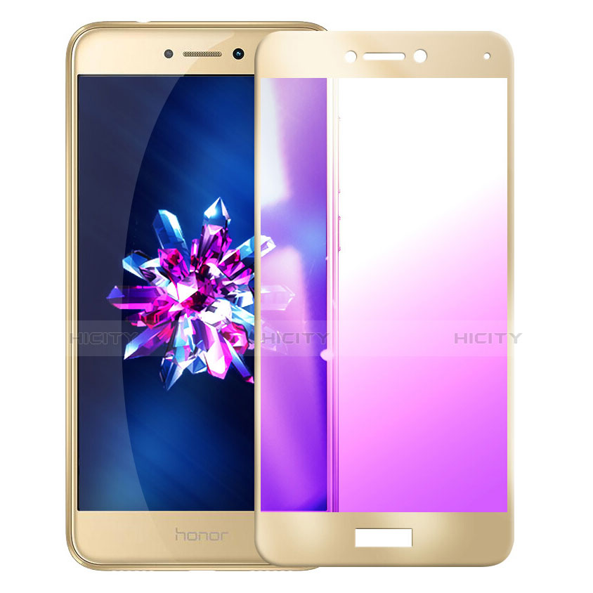 Schutzfolie Full Coverage Displayschutzfolie Panzerfolie Skins zum Aufkleben Gehärtetes Glas Glasfolie F03 für Huawei Nova Lite Gold