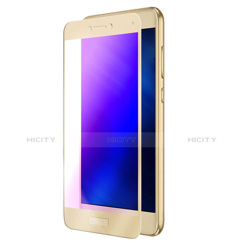 Schutzfolie Full Coverage Displayschutzfolie Panzerfolie Skins zum Aufkleben Gehärtetes Glas Glasfolie F03 für Huawei Nova Lite Gold