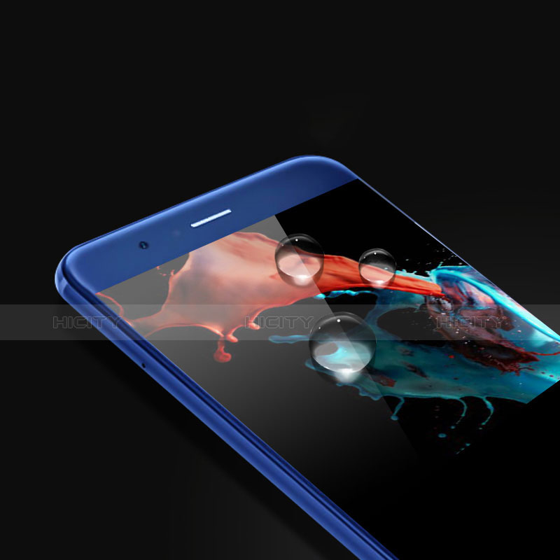 Schutzfolie Full Coverage Displayschutzfolie Panzerfolie Skins zum Aufkleben Gehärtetes Glas Glasfolie F04 für Huawei Honor 6C Pro Blau groß