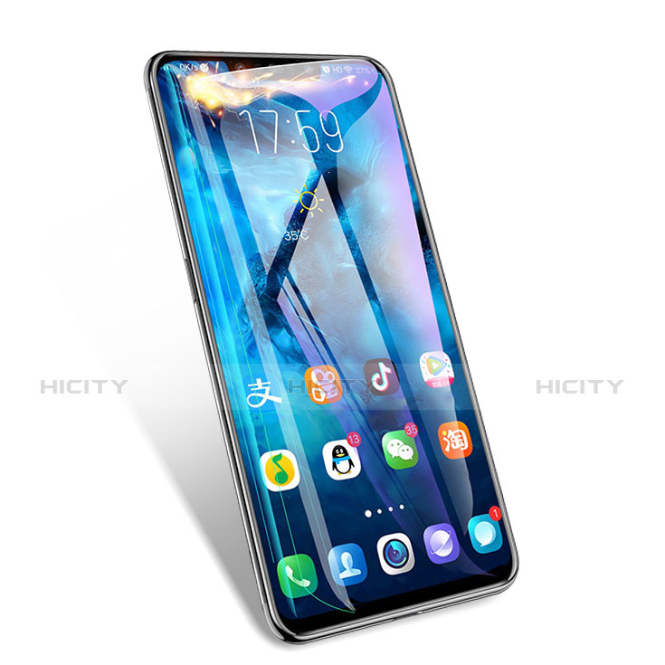 Schutzfolie Full Coverage Displayschutzfolie Panzerfolie Skins zum Aufkleben Gehärtetes Glas Glasfolie F04 für Huawei Nova 3 Schwarz