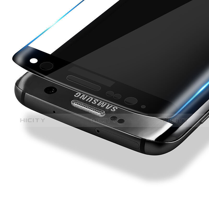 Schutzfolie Full Coverage Displayschutzfolie Panzerfolie Skins zum Aufkleben Gehärtetes Glas Glasfolie F04 für Samsung Galaxy Note 7 Schwarz