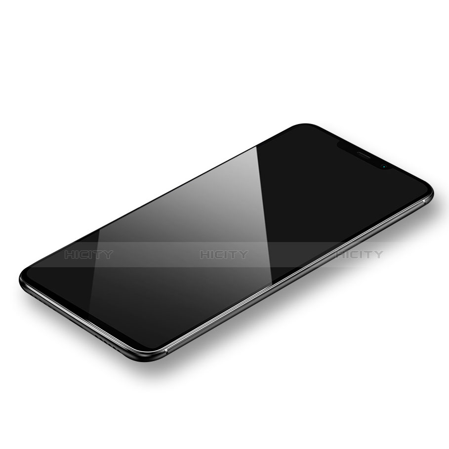 Schutzfolie Full Coverage Displayschutzfolie Panzerfolie Skins zum Aufkleben Gehärtetes Glas Glasfolie F04 für Xiaomi Mi 8 Pro Global Version Schwarz groß