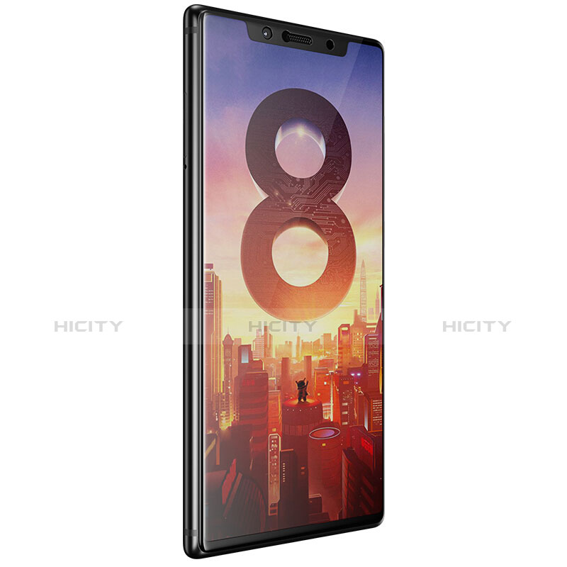 Schutzfolie Full Coverage Displayschutzfolie Panzerfolie Skins zum Aufkleben Gehärtetes Glas Glasfolie F04 für Xiaomi Mi 8 SE Schwarz