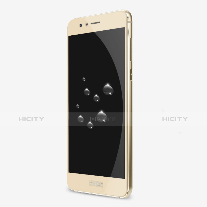 Schutzfolie Full Coverage Displayschutzfolie Panzerfolie Skins zum Aufkleben Gehärtetes Glas Glasfolie F05 für Huawei Honor 8 Gold