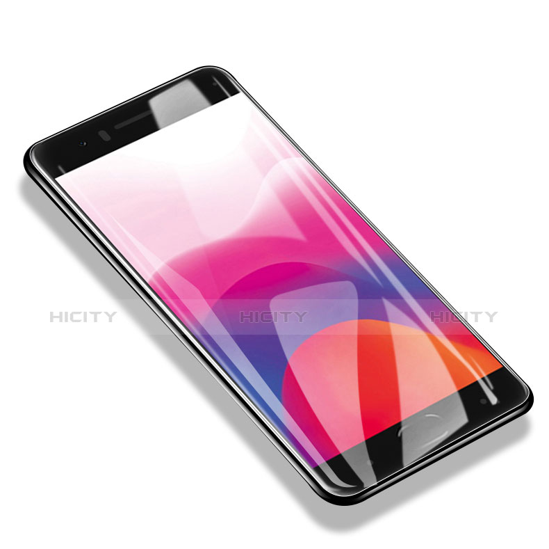 Schutzfolie Full Coverage Displayschutzfolie Panzerfolie Skins zum Aufkleben Gehärtetes Glas Glasfolie F09 für Xiaomi Mi 6 Schwarz groß