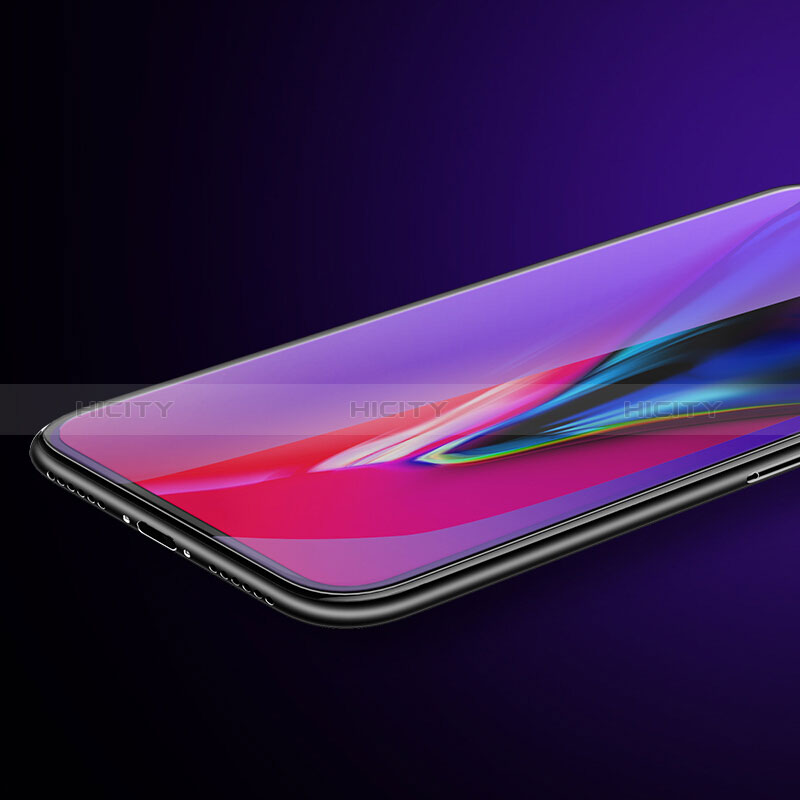 Schutzfolie Full Coverage Displayschutzfolie Panzerfolie Skins zum Aufkleben Gehärtetes Glas Glasfolie F14 für Apple iPhone Xs Schwarz groß