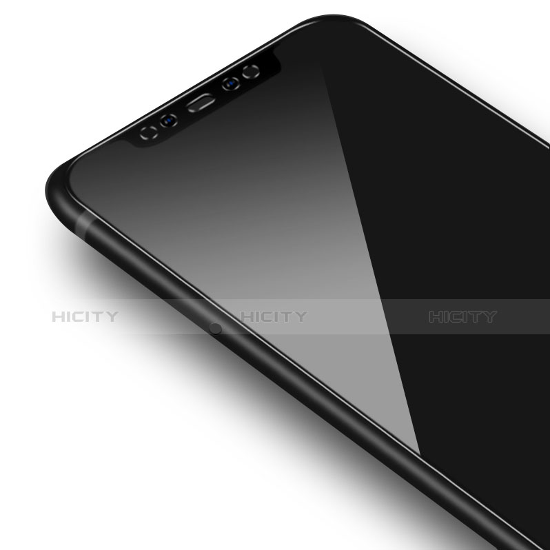 Schutzfolie Full Coverage Displayschutzfolie Panzerfolie Skins zum Aufkleben Gehärtetes Glas Glasfolie F16 für Xiaomi Mi 8 Schwarz groß