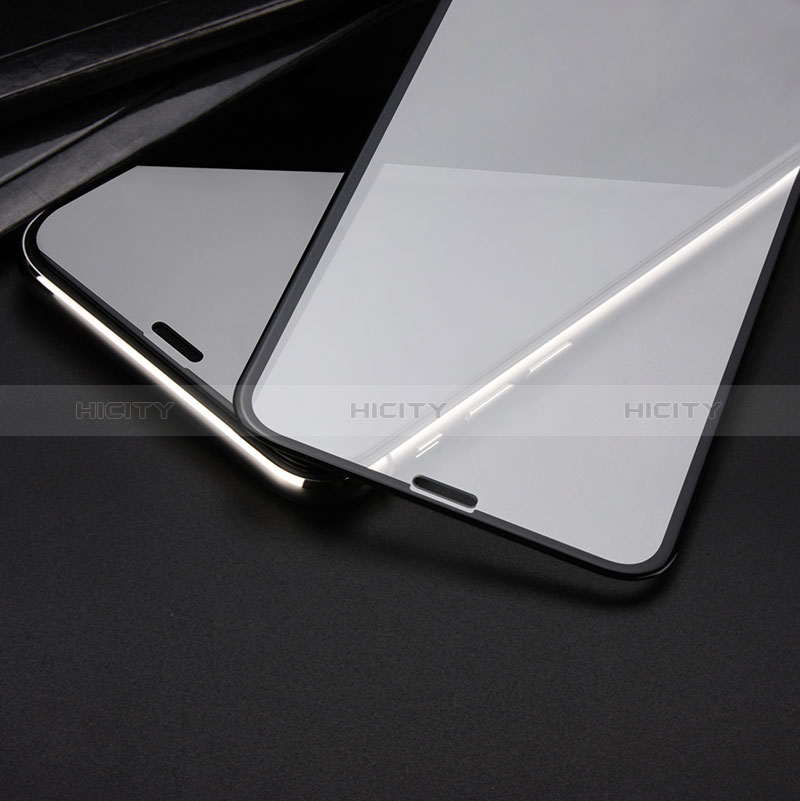 Schutzfolie Full Coverage Displayschutzfolie Panzerfolie Skins zum Aufkleben Gehärtetes Glas Glasfolie F27 für Apple iPhone X Schwarz